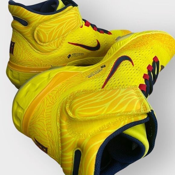 Nike Alpha Huarache Elite 4 Mid Baseball Cleats Acuna FZ3466-700 Mens size 12.5 - Picture 7 of 12